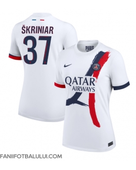 Paris Saint-Germain Milan Skriniar #37 Tricou Fotbal Replică 2024-25 Femei Deplasare